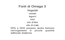 fonti omega 3